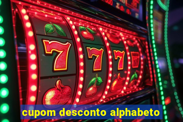 cupom desconto alphabeto